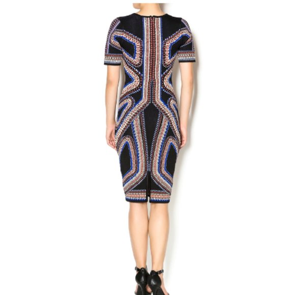 Jealous tomato | short sleeve bodycon sweater dress - Picture 3 of 12